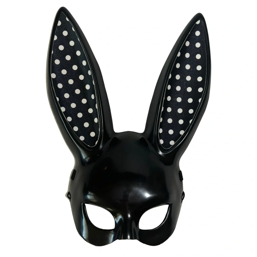 “Housewife” Polka-dot Bunny Rabbit Mask